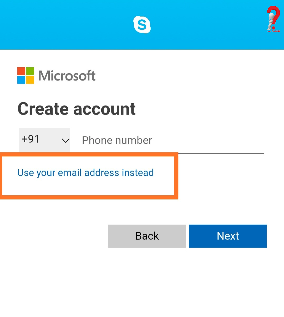 using skype without microsoft account